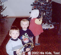 Children at the orphanage practice for their Christmas program.