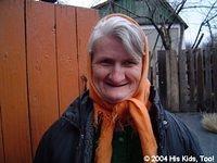 Raisa is in her late forties and lives with her aged parents.  When she was born, a nerve in her head was severed and she now ha