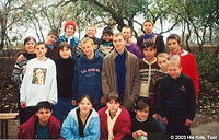Many of the teens with Director, Teresa Fillmon.  All these children deserve a home!