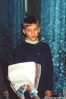 This boy, once housed in the Dzerzhinsk orphanage is now at this facility.  He wishes for a mom and dad.  (he does have a 'lazy