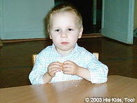 A. brother enjoys his cookie, he was adopted, but the family refused A.