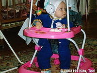 Thanks to your donations, HisKids, Too! has purchased several much needed walkers for this facility.