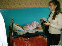 The 'ward' is quite depressing at the mental hospital.