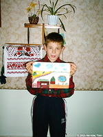 This talented artist is hoping to have his watercolor choosen for the gift cards.