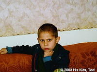 This serious young man has a difficult future, his mother committed suicide in October, leaving he and his 2 siblings.