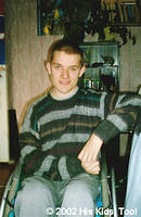 Bogdon is a 19 yr, old man who was left paralyzed from the chest down 4 years ago, after a car accident. He is in need of person