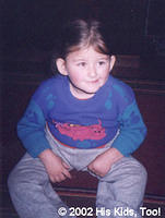 This darling child, Natalia is one of 8 children, in a poverty stricken family. She is paralyzed from the waist down, and in des