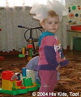 This little beauty has lots of toys to choose from.