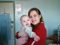 Baby Inna loves Christina to hold her!