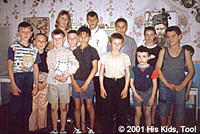 Thanks to your support this group of older children/teens received new clothing, shoes and socks, outdoor play equipment, board