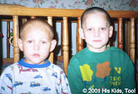 These brothers, Anton and Artur, enjoy their photo being taken. (Update, both have been adopted)