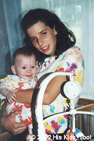 His Kids, Too! Volunteer, Haley holds baby Lena,