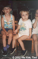 It is always difficult to see these beautiful children in