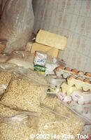 Thanks to your generous donations 30 widows and needy families received bags overflowing with food and toiletries