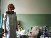 Sveta is happy with the gloves, toys, clothing, and much more!