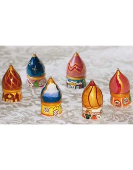 Ornament Set - Orthodox Church  #271